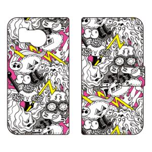 手帳型スマホケース ICHASU CARTOON (受注生産) SECOND SKIN AQUOS sense8 SHG11 SH-54D アクオスセンス8 SHG11 SH-54D