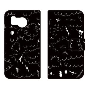 手帳型スマホケース 441 Wool 100% (受注生産) SECOND SKIN AQUOS sense8 SHG11 SH-54D アクオスセンス8 SHG11 SH-54D