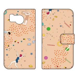 手帳型スマホケース YOKEY Milky Way (受注生産) SECOND SKIN AQUOS sense8 SHG11 SH-54D アクオスセンス8 SHG11 SH-54D