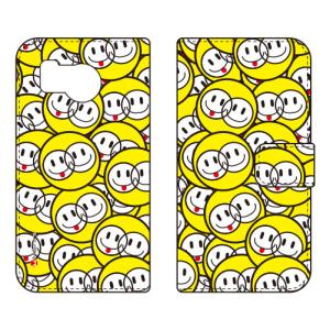 手帳型スマホケース Moisture SMILE DOT 2 (受注生産) SECOND SKIN AQUOS sense8 SHG11 SH-54D アクオスセンス8 SHG11 SH-54D