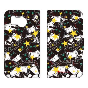手帳型スマホケース Moisture Doggy Star (受注生産) SECOND SKIN AQUOS sense8 SHG11 SH-54D アクオスセンス8 SHG11 SH-54D