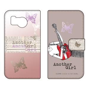 手帳型スマホケース Hal Ikeda Another Girl アッシュ (受注生産) SECOND SKIN AQUOS sense8 SHG11 SH-54D アクオスセンス8 SHG11 SH-54D