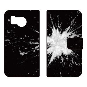 手帳型スマホケース 赤間紫動 線香花火 (受注生産) SECOND SKIN AQUOS sense8 SHG11 SH-54D アクオスセンス8 SHG11 SH-54D