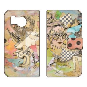 手帳型スマホケース MIKATAMO Idea circuit 01_2 (受注生産) SECOND SKIN AQUOS sense8 SHG11 SH-54D アクオスセンス8 SHG11 SH-54D