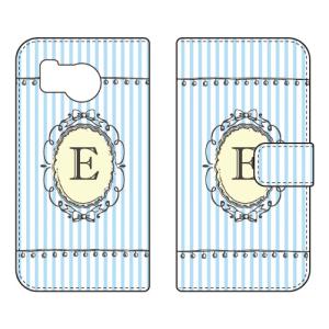 手帳型スマホケース E （サックス） (受注生産) Cf LTD AQUOS sense8 SHG11 SH-54D アクオスセンス8 SHG11 SH-54D
