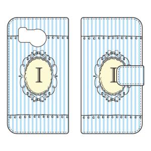 手帳型スマホケース I （サックス） (受注生産) Cf LTD AQUOS sense8 SHG11 SH-54D アクオスセンス8 SHG11 SH-54D
