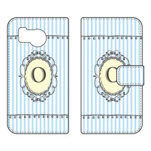 手帳型スマホケース O （サックス） (受注生産) Cf LTD AQUOS sense8 SHG11 SH-54D アクオスセンス8 SHG11 SH-54D