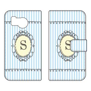 手帳型スマホケース S （サックス） (受注生産) Cf LTD AQUOS sense8 SHG11 SH-54D アクオスセンス8 SHG11 SH-54D