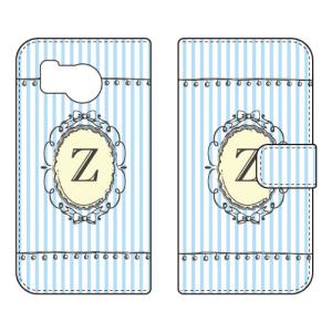 手帳型スマホケース Z （サックス） (受注生産) Cf LTD AQUOS sense8 SHG11 SH-54D アクオスセンス8 SHG11 SH-54D