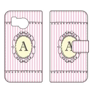 手帳型スマホケース A （ピンク） (受注生産) Cf LTD AQUOS sense8 SHG11 SH-54D アクオスセンス8 SHG11 SH-54D