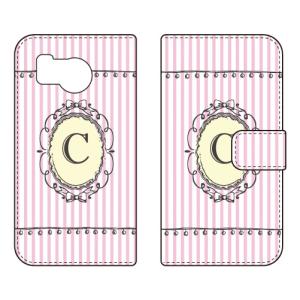 手帳型スマホケース C （ピンク） (受注生産) Cf LTD AQUOS sense8 SHG11 SH-54D アクオスセンス8 SHG11 SH-54D