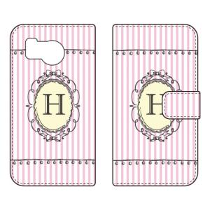 手帳型スマホケース H （ピンク） (受注生産) Cf LTD AQUOS sense8 SHG11 SH-54D アクオスセンス8 SHG11 SH-54D