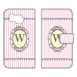 手帳型スマホケース W （ピンク） (受注生産) Cf LTD AQUOS sense8 SHG11 SH-54D アクオスセンス8 SHG11 SH-54D