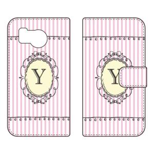 手帳型スマホケース Y （ピンク） (受注生産) Cf LTD AQUOS sense8 SHG11 SH-54D アクオスセンス8 SHG11 SH-54D