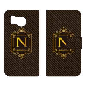 手帳型スマホケース ラグジュアリー N (ゴール...の商品画像