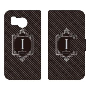 手帳型スマホケース ラグジュアリー I （シルバーグレー） (受注生産) Cf LTD AQUOS sense8 SHG11 SH-54D アクオスセンス8 SHG11 SH-54D
