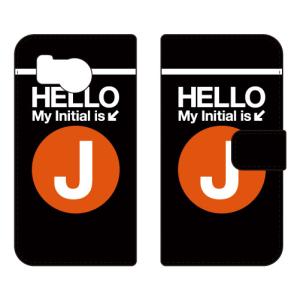 手帳型スマホケース サブウェイ J （オレンジ） (受注生産) Cf LTD AQUOS sense8 SHG11 SH-54D アクオスセンス8 SHG11 SH-54D