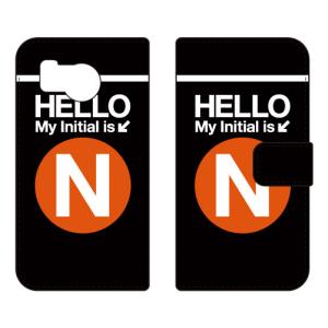 手帳型スマホケース サブウェイ N （オレンジ） (受注生産) Cf LTD AQUOS sense8 SHG11 SH-54D アクオスセンス8 SHG11 SH-54D