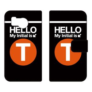 手帳型スマホケース サブウェイ T （オレンジ） (受注生産) Cf LTD AQUOS sense8 SHG11 SH-54D アクオスセンス8 SHG11 SH-54D