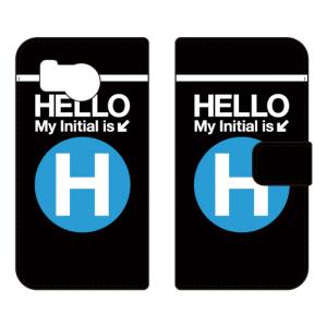 手帳型スマホケース サブウェイ H （サックス） (受注生産) Cf LTD AQUOS sense8 SHG11 SH-54D アクオスセンス8 SHG11 SH-54D