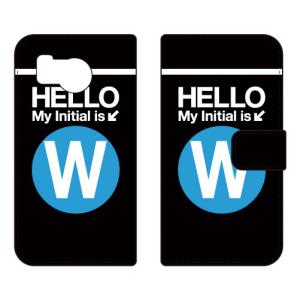 手帳型スマホケース サブウェイ W （サックス） (受注生産) Cf LTD AQUOS sense8 SHG11 SH-54D アクオスセンス8 SHG11 SH-54D