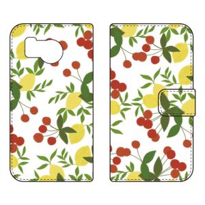 手帳型スマホケース スタンダード チェリーレモネード スマホケース (受注生産) Cf LTD AQUOS sense8 SHG11 SH-54D アクオスセンス8 SHG11 SH-54D