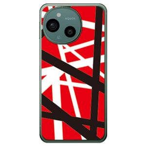 ロックオマージュ レッド (ハード ケース カバー) SECOND SKIN AQUOS sense...