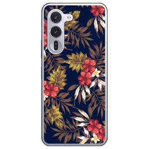 リゾートフラワー ネイビー (ハード ケース カバー) SECOND SKIN arrows Alp...