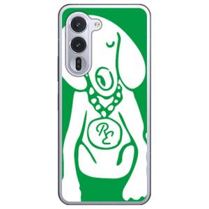 Dog グリーン×ホワイト （ソフト ケース カバー） SECOND SKIN arrows Alp...