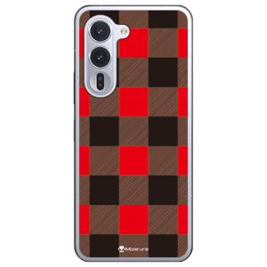 Buffalo check レッド （ソフト ケース カバー） SECOND SKIN arrows...