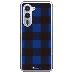 Buffalo check ブルー （ソフト ケース カバー） SECOND SKIN arrows...