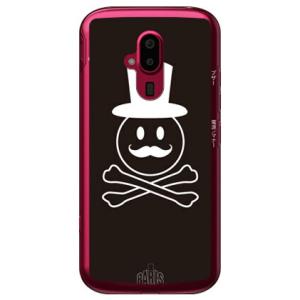 Code；C 「Monsieur」 ブラック （ハード ケース カバー） / for らくらくスマー...