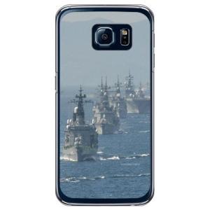 Galaxy S6 ケース GalaxyS6 カバー SC-05G ケース 畑島岳士 自衛隊 艦艇 ...