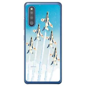 Galaxy A41 T-4ブルーインパルス 編隊飛行 スマホケース (受注生産)