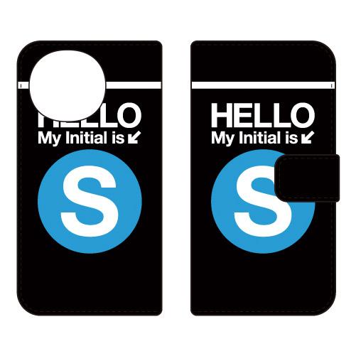 手帳型スマホケース サブウェイ S （サックス） (受注生産)  Cf LTD AQUOS R9 S...