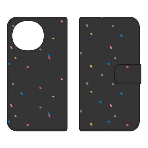手帳型スマホケース パターン-80 (受注生産)  Cf LTD AQUOS R9 SH-51E ア...