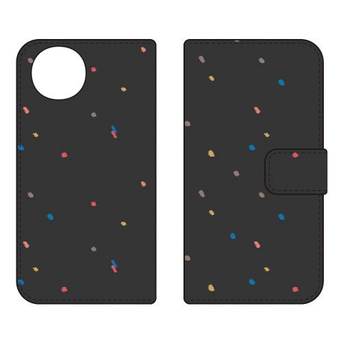 手帳型スマホケース パターン-80 (受注生産)  Cf LTD AQUOS wish4 SH-52...