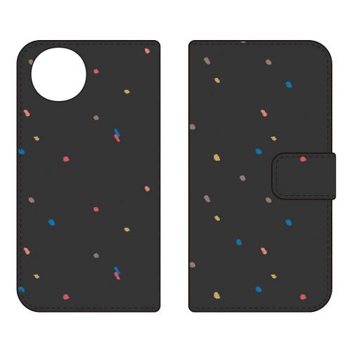 手帳型スマホケース パターン-80 (受注生産)  Cf LTD AQUOS wish5 SH-52...