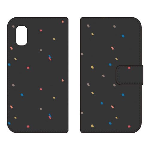 手帳型スマホケース パターン-80 (受注生産)  Cf LTD AQUOS wish3 SH-53...