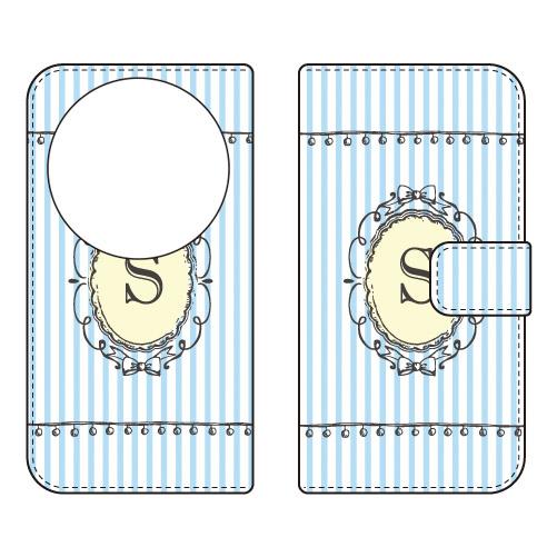手帳型スマホケース S （サックス） (受注生産)  Cf LTD AQUOS R9 pro SH-...