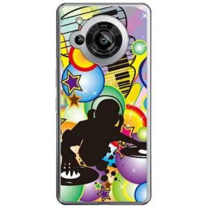 DJわんぱく （ハード ケース カバー） design by Toshi AQUOS R7 SH-5...