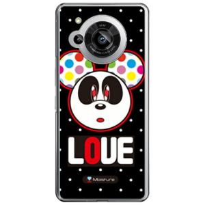 Love Panda ホワイトドット ( ハード ケース ) ( 受注生産 ) design by ...