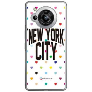 NYC マルチハートドットホワイト ( ハード ケース ) ( 受注生産 ) design by M...