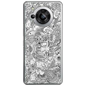 混沌 ( ハード ケース ) ( 受注生産 ) design by 326 AQUOS R7 SH-...