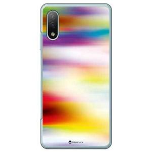 Xperia Ace II ケース SO-41B Code；C Abstract スマホケース (受...