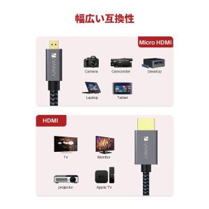 micro HDMIケーブル 1m micro...の詳細画像1