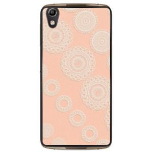 ALCATEL IDOL 4 サークルレース オレンジ スマホケース (受注生産)