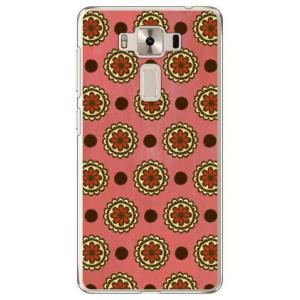 ZenFone 3 Deluxe ZS550KL フラワースポット ピンク スマホケース (受注生産...