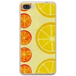 ZenFone 4 Max Pro ケース ZC554KL オレンジフルーツ イエロー スマホケース...