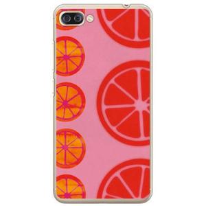 ZenFone 4 Max Pro ケース ZC554KL オレンジフルーツ ピンク スマホケース ...